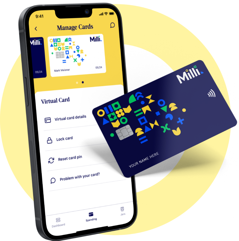 Milli app and milli card